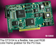 DT3154 RGB PCI Frame Grabber